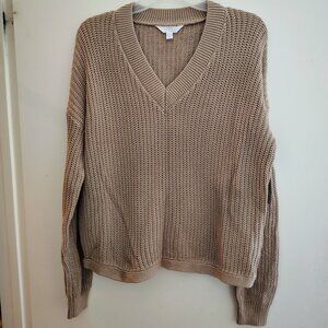 New beige Time and Tru brand sweater (size L)